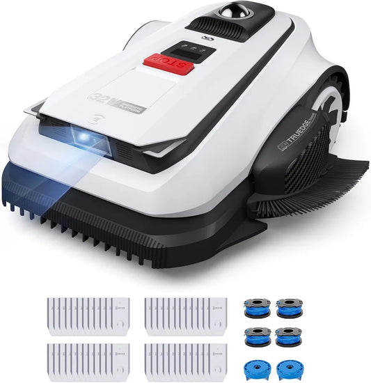 ECOVACS GOAT A1600 Mähroboter mit Dual-LiDAR und KI-Hindernisvermeidung, 1.600 m² ohne Kabel, intelligente Kartierung