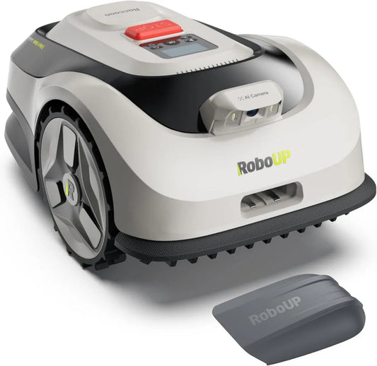 Raccoon 2 SE Mähroboter mit Garage, 600 qm, Schnitthöhe 3-8 cm, Kantenschnitt, kabellos, ohne RTK