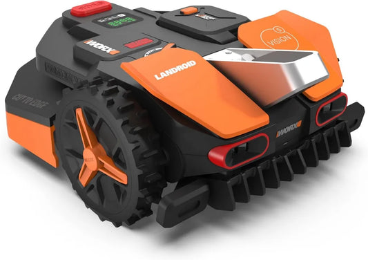 WORX Landroid Vision S250 WR202E - Intelligenter Mähroboter für Gärten bis 250m² mit KI-Technologie