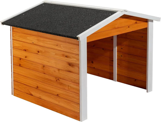 Holzcarport für Mähroboter – Wetterfeste Garage und Ladestation