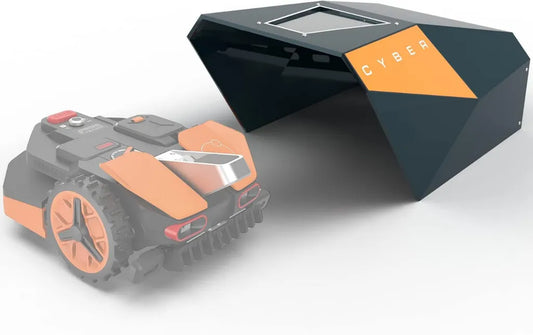 Wetterfeste Rasenmäher-Roboter-Garage für Worx Landroid Vision, 74x78x38 cm