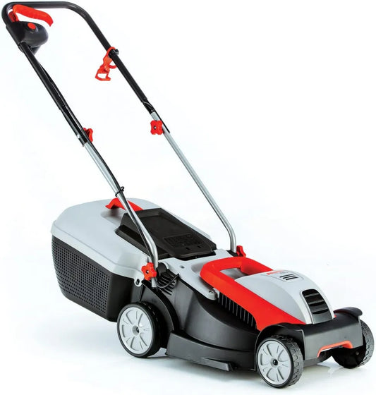 AL-KO Elektro-Rasenmäher 3.82 SE Classic – 1.400 W, 38 cm Schnittbreite, Höhenverstellung dreifach, 37 l Fangkorb, für bis zu 500 m²