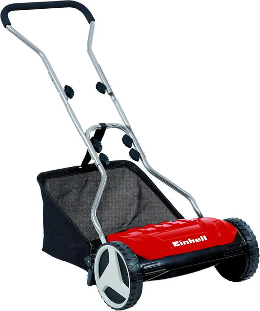 Einhell Handrasenmäher GE-HM 38 S-F mit 38 cm Schnittbreite und 26L Grasfangkorb