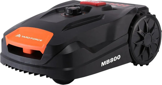 YARD FORCE Rasenmäherroboter MB800 mit effizienter Mulchfunktion und kraftvollem, bürstenlosem Motor