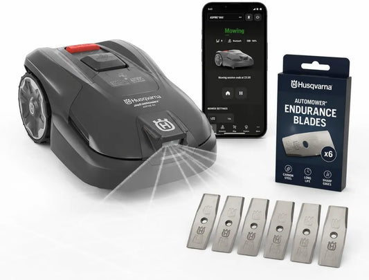 Husqvarna Automower Aspire R4 Mähroboter für 400 m² mit App-Steuerung & Zubehör