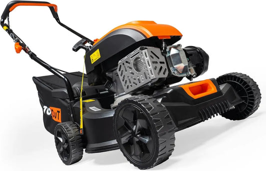 Kraftvoller Benzin-Rasenmäher mit 40cm Schnittbreite und 149cc Motor