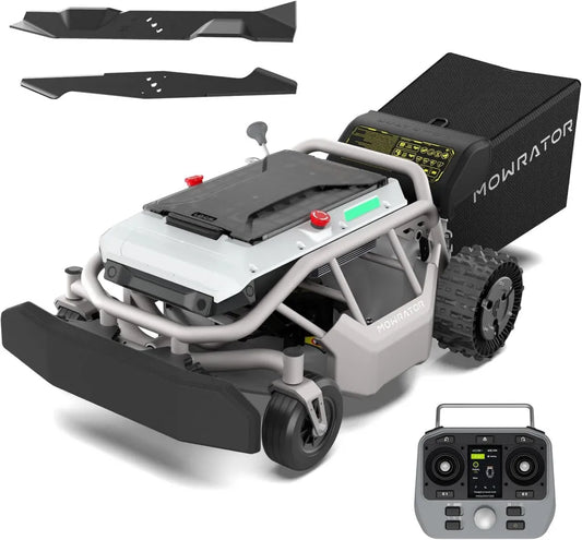 Mowrator S1 2WD Rasenroboter für Steigungen bis 45%, 53 cm Schnittbreite, inklusive Mulchmesser, max. Fläche 3.000 m²