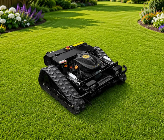 CARTIWELL RC-Rasenmäher CW-500 für Hänge, Schwarz ohne Schneepflug