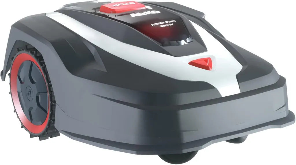 AL-KO Robolinho 350W Mähroboter, 20 cm Schnittbreite, 18 V Li-Ion Akku, bis 300 m², 30% Steigung, leise 60 dB