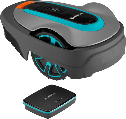 Gardena Mähroboter smart SILENO City 400 m²: Intelligente AI-Steuerung, App-fähig, geeignet für 35% Steigung, inkl. Smart Gateway