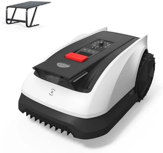 ECOVACS Goat O800 Mähroboter mit RTK+Vision Navigation, für Flächen bis 800m², inklusive Garage, LiDAR-Technologie, präzises Kantenmähen, navigiert durch 0,7m Engpässe
