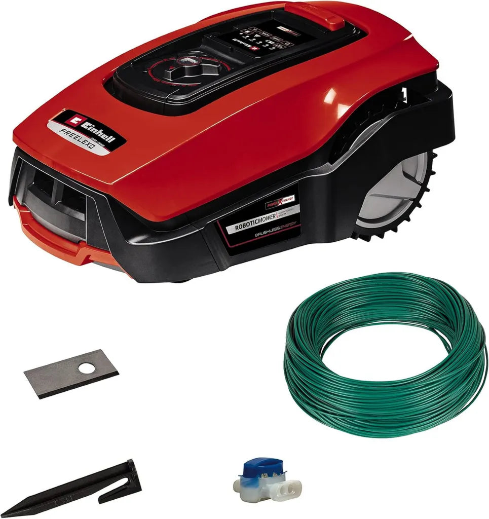 Einhell Rasenmähroboter FREELEXO 450 BT ohne Akku, 18V, bis zu 450 m², Multizonen, Bluetooth App