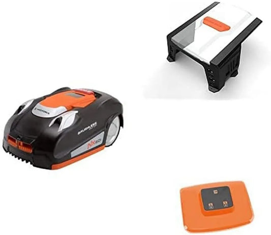 Yard Force Rasenroboter NX60i mit Wetterschutz, 600 qm, WLAN & App-Steuerung, Ultraschall-Kollisionssensor