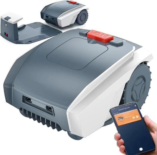 App-gesteuerter Mähroboter mit Selbstaufladung, für Rasenflächen bis 1500 m²