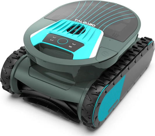 Kabelloser Poolroboter mit intelligenter Steuerung, 210 Min Laufzeit, für Boden und Wände bis 200 m²