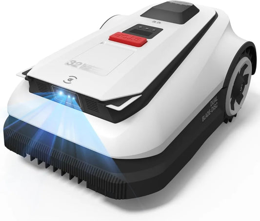 ECOVACS Goat A1600 RTK Rasenmähroboter ohne Begrenzungskabel, 1600m², 330 mm Schnittbreite, LiDAR-gestützte RTK+Vision-Navigation, Roboter-Rasenmäher, 100W Leistung, 50% Steigungskapazität