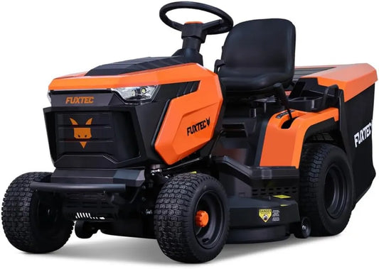 FUXTEC Aufsitzmäher FX-RMT92A, 92cm Schnittbreite, 452ccm Motor, Variabler Hydrostat, Rückwärtsgang, Für Rasen bis 6500m²
