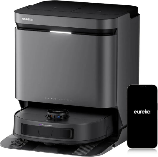 Eureka J15 Evo Ultra: Saugroboter mit Wisch- und Selbstreinigungsfunktion, 22000 Pa Leistung, Anti-Wickel-Bürsten