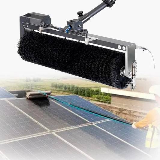 Automatischer Solarreinigungsroboter mit wasserfester Walzenbürste, 60 cm Kopf, ideal für Photovoltaikanlagen