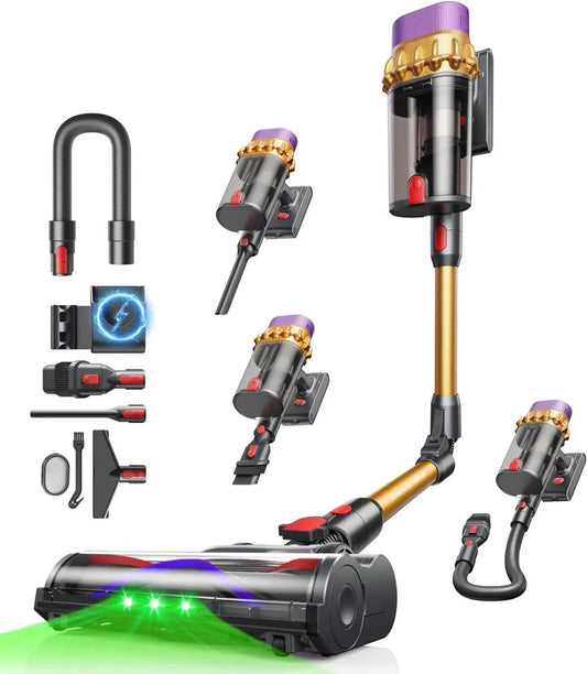 Kabelloser Staubsauger C10 EVO, 600 W, 70 Min. Laufzeit, Automatikmodus, 1,8 l Doppeltank, Anti-Verhedderungsbürste