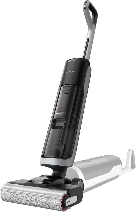 Dreame H14 Pro Bodenstaubsauger mit Nass- und Trockensaugfunktion, Liegeposition bis 180°, 60 °C Bürstenreinigung, 18.000Pa Saugleistung, App-Steuerung, Automatische Lösungsmittelverteilung