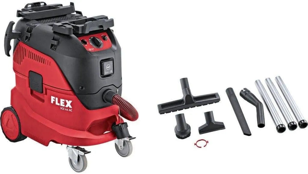 Flex Sicherheitssauger VCE 44 H AC mit 1200W, automatischer Filterreinigung, 42L, H-Klasse