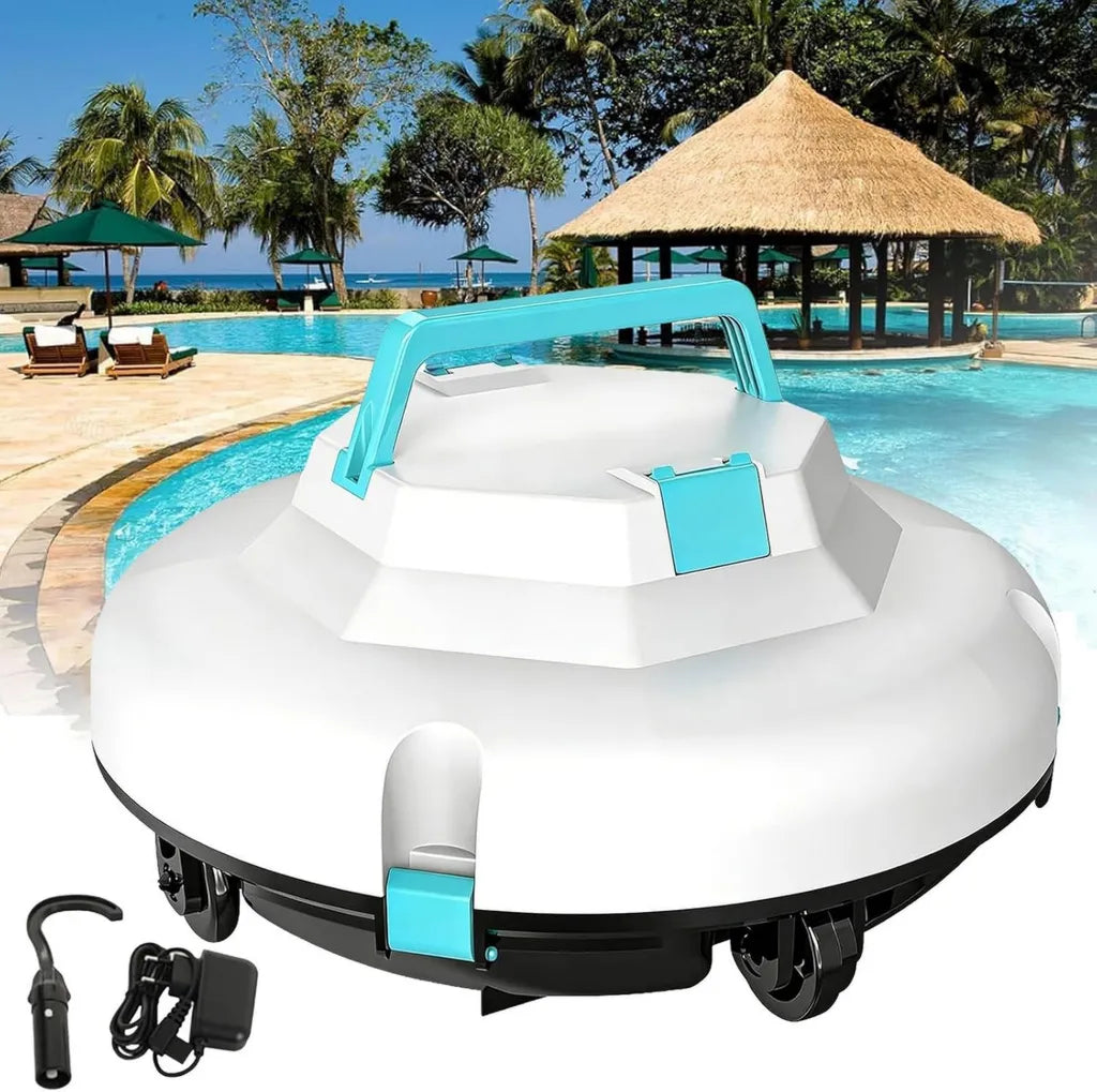 Effizienter Poolroboter mit 120 Min Laufzeit und Auto-Parking