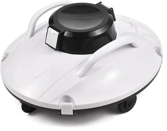 SUPENG Roboter-Poolreiniger, kabellos, mit 5200 mAh, 120 Min. Laufzeit, elektrische Bürsten, für Außenbereich