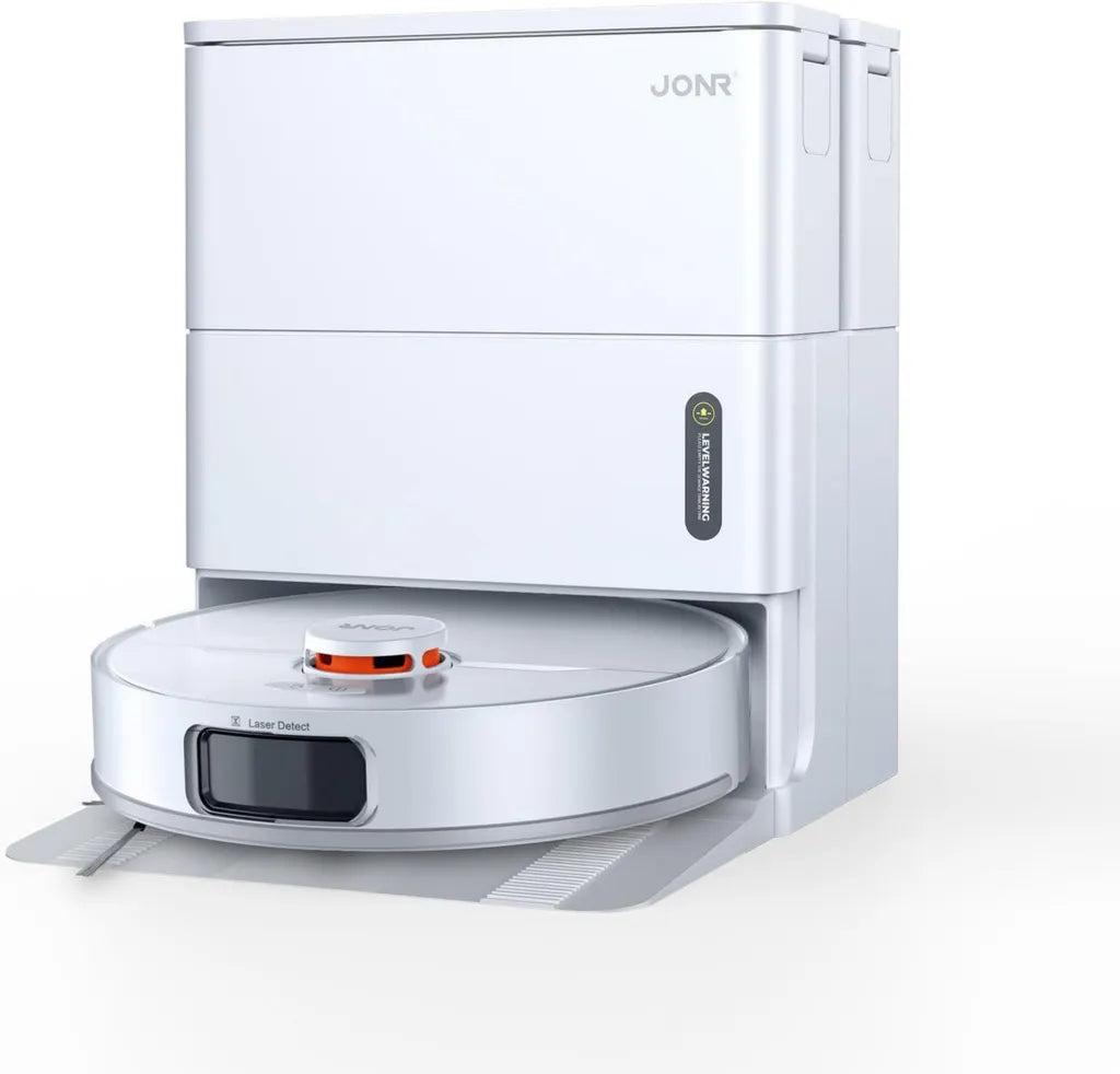 JONR T5 Pro Gen 2 Saug- und Wischroboter, 15000Pa, Anti-Tangle, Selbstreinigung, LiDAR-Navigation, Perfekt für Tierhaare und Hartböden