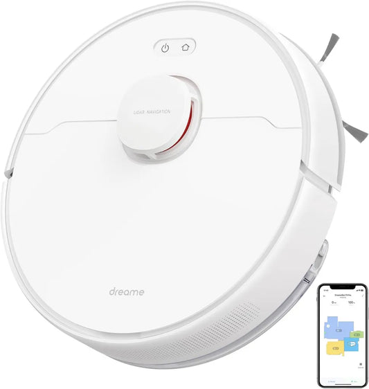 Dreame F9 Pro Saug- und Wischroboter mit LiDAR-Navigation, 2500Pa Saugkraft, 150 Min Betriebszeit, Mehrstöckenkartierung, WLAN/App/Alexa-Kompatibilität