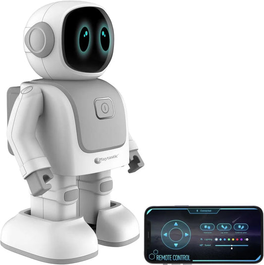 Interaktiver Tanzroboter mit App-Steuerung, 130 Bewegungen, Bluetooth und Lautsprecher