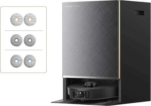 Dreame Matrix10 Pro Saug- und Wischroboter mit Multi-Mop Dock, leistungsstarke 30.000 Pa, intelligente Bürste und automatische Mopp-Reinigung