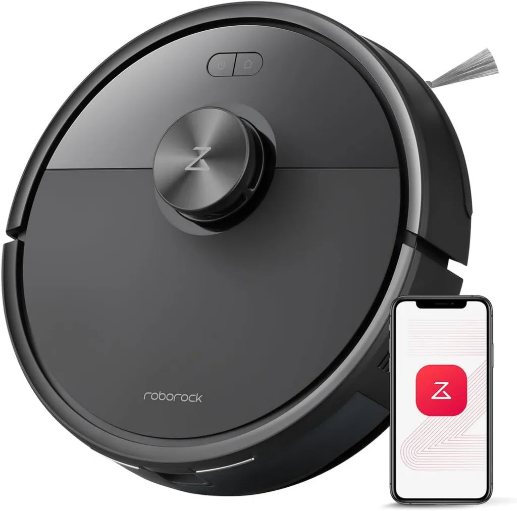 Roborock Q7 M5 Saug- und Wischroboter, 10.000 Pa Saugkraft, Anti-Tangle-System, 150 Min Laufzeit, LiDAR-Navigation, Ideal für Teppiche und Tierhaare, App-Steuerung (Schwarz)