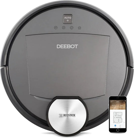 Ecovacs DEEBOT R95MKII Saugroboter, Schwarz, mit Wischfunktion