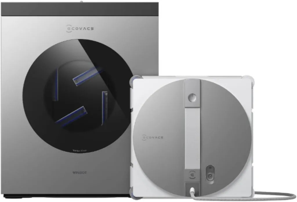 ECOVACS WINBOT W3 OMNI: Intelligenter Fensterputzroboter mit App-Steuerung und Multifunktionsstation