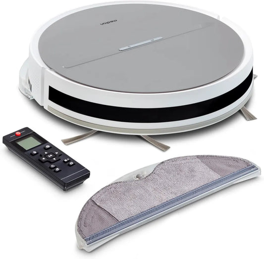 MEDION Saugroboter mit smartem Reinigungssystem und Wischfunktion, 2000Pa Saugkraft