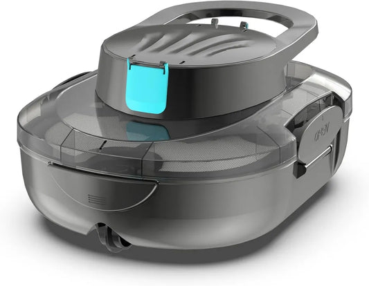 S1PRO Poolroboter 2026: Automatische Reinigung bis 120 Min, Dual-Motoren, Schnelle 2,5H Ladung, Leichtes Design für Pools bis 100 m², Grau