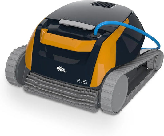 Dolphin E25 Poolroboter für Boden- und Wandreinigung, Energiesparend, Für Pools bis 10 m