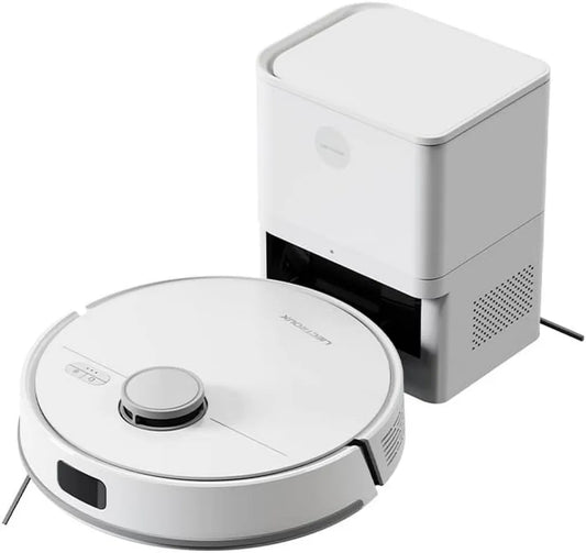 LIECTROUX M70 Pro Saugroboter mit Lidar-Navigation, 6500 Pa Saugleistung, 3200 mAh Akku, Mehrstockkarten, 175 Min Laufzeit, 3 l Staubbeutel