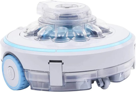 Kabelloser Poolroboter mit 1,8L Filterkapazität, 50 m² Abdeckung, 27W Leistung