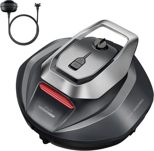 Kabelloser Poolroboter mit Dual-Motor, 90 Minuten Laufzeit, 80㎡ Reinigungsfläche, Auto-Parkfunktion, Ideal für alle Pooltypen
