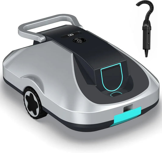 Kabelloser Poolroboter mit langer Akkulaufzeit, intelligenter Navigation und ultrafeiner Filterung, ideal für große Pools