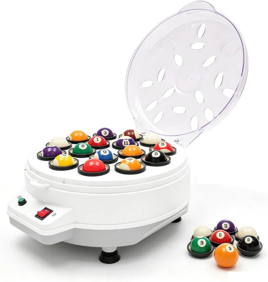 Elektrische Poolball-Reinigungs- und Poliermaschine für 16 Bälle